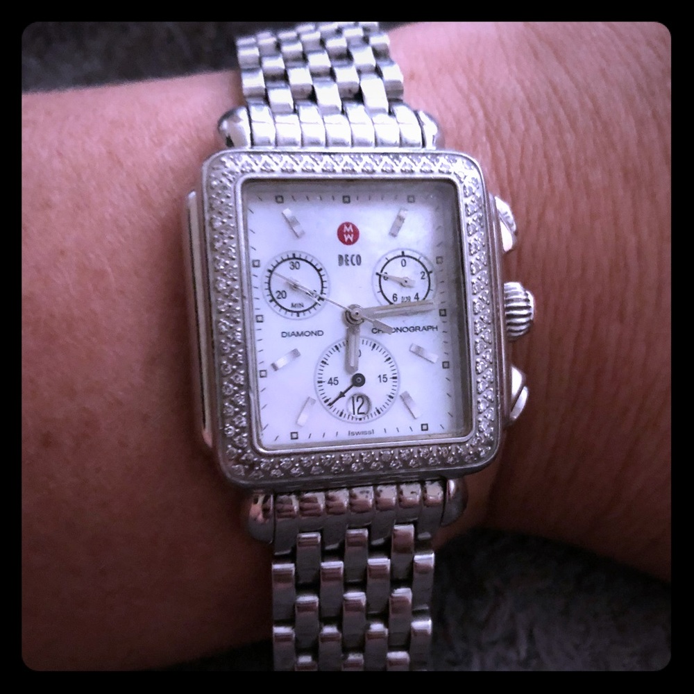Michele Watch - Deco Diamond